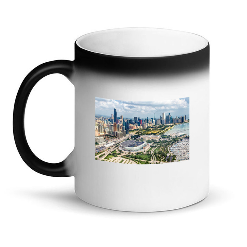 Soldier And Skyline Magic Mug | Artistshot