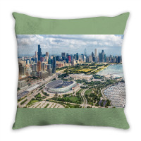 Soldier And Skyline Throw Pillow | Artistshot