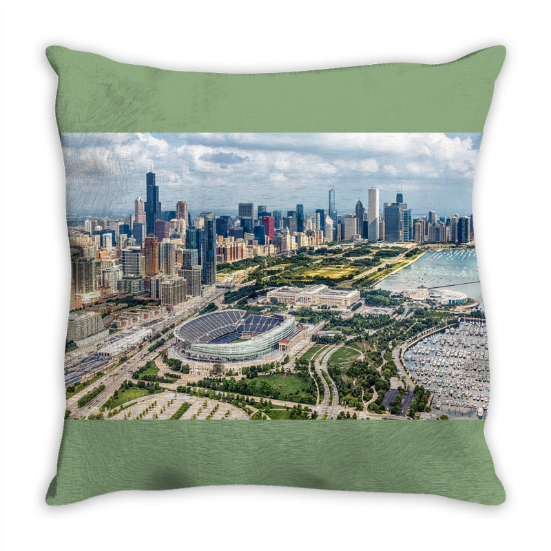 Soldier And Skyline Throw Pillow | Artistshot