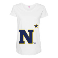 Us Naval Academy Athletic ,navi Maternity Scoop Neck T-shirt | Artistshot