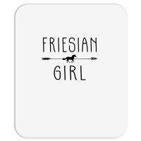 Friesian Horse Girl  Gifts Horses Lover Riding Racing Mousepad | Artistshot