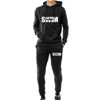 Distressed Look Swimming Gift For Swimmers Pullover Hoodie & Jogger Set | Artistshot