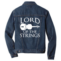 Lord Of The Strings Men Denim Jacket | Artistshot