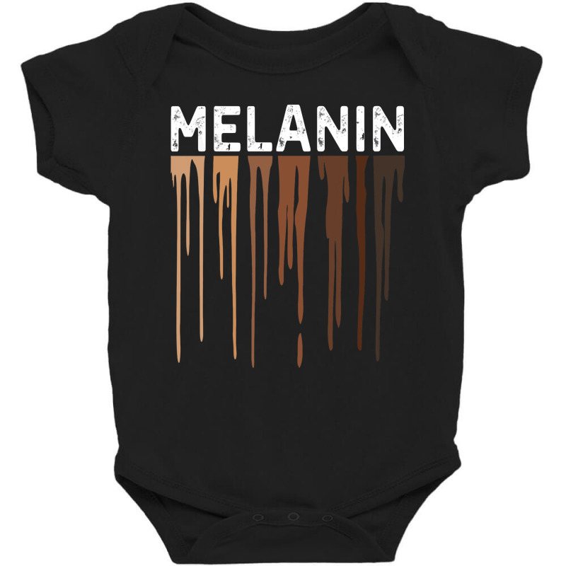 Drippin Melanin  For Women Pride  Gifts Black History   Copy Baby Bodysuit | Artistshot