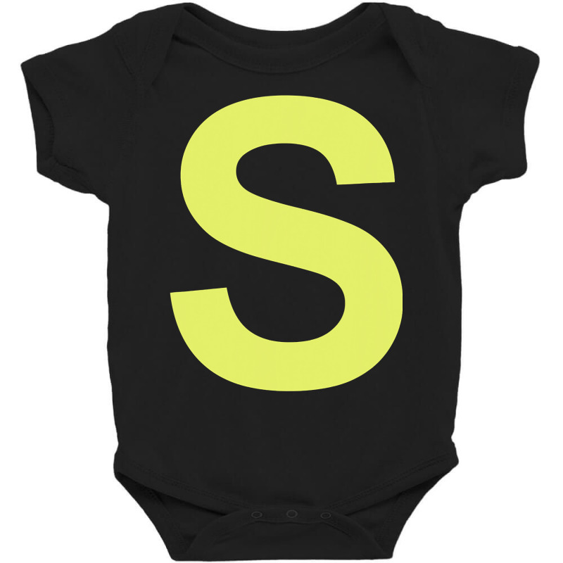 Chipmunk Halloween Carnival Group Costume Letter S  Blu Baby Bodysuit | Artistshot