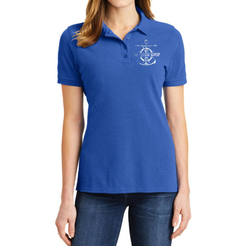 The Flying Wasp, Distressed   Caddyshack Ladies Polo Shirt by cm-arts | Artistshot