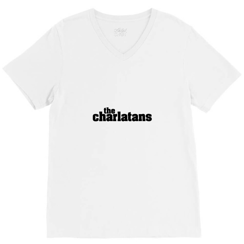 The Charlatans V-Neck Tee by cm-arts | Artistshot