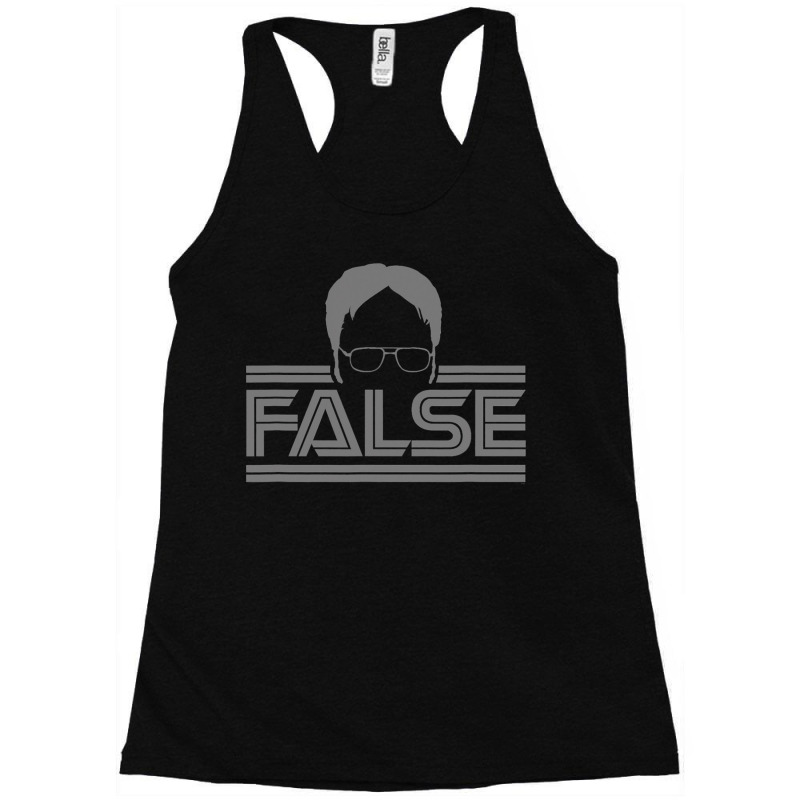 The Office False Gray Tonal Racerback Tank by CUSER3772 | Artistshot