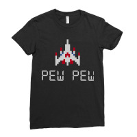 Arcade Retro Video Game Ship Ladies Fitted T-shirt | Artistshot