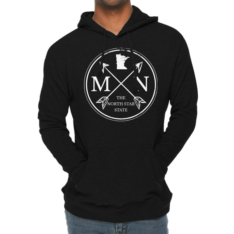 Cute Minnesota Mn The North Star State Long Sleeve T Shirt Lightweight Hoodie | Artistshot