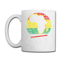 Africa Map July 4th Juneteenth 1865 June 19th Men Women Kids Coffee Mug | Artistshot