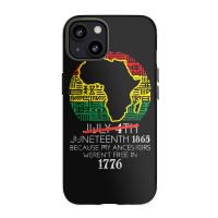 Africa Map July 4th Juneteenth 1865 June 19th Men Women Kids Iphone 13 Case | Artistshot