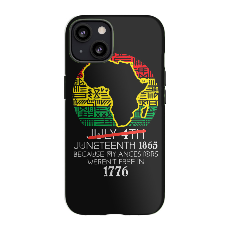 Africa Map July 4th Juneteenth 1865 June 19th Men Women Kids Iphone 13 Case | Artistshot