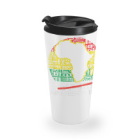 Africa Map July 4th Juneteenth 1865 June 19th Men Women Kids Travel Mug | Artistshot