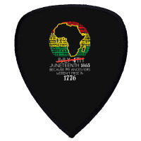 Africa Map July 4th Juneteenth 1865 June 19th Men Women Kids Shield S Patch | Artistshot