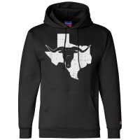 Texas Longhorn Design Cow Classic Typical For Fans Champion Hoodie | Artistshot