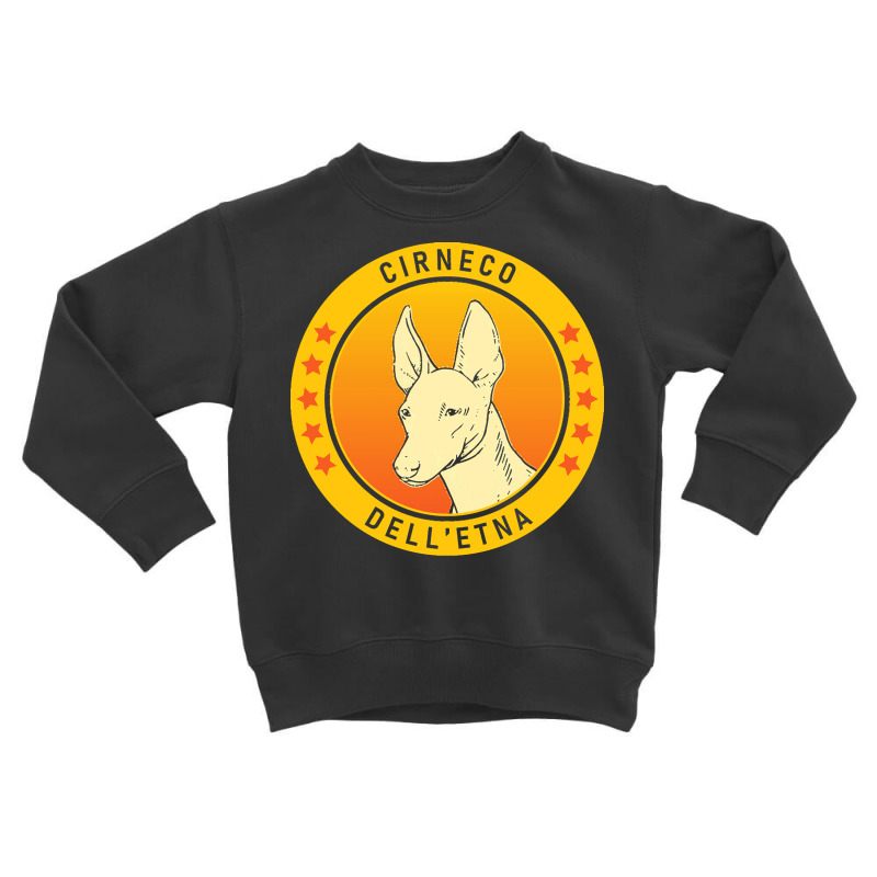 Cirneco Delletna T  Shirt Cirneco Dell' Etna Dog Portrait T  Shirt Toddler Sweatshirt | Artistshot