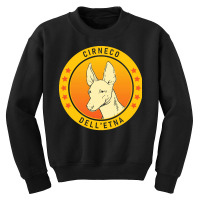 Cirneco Delletna T  Shirt Cirneco Dell' Etna Dog Portrait T  Shirt Youth Sweatshirt | Artistshot