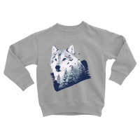 Wolf Forest Toddler Sweatshirt | Artistshot