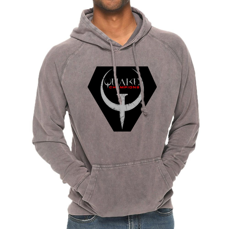 Quake Bronze Symbol Vintage Hoodie | Artistshot