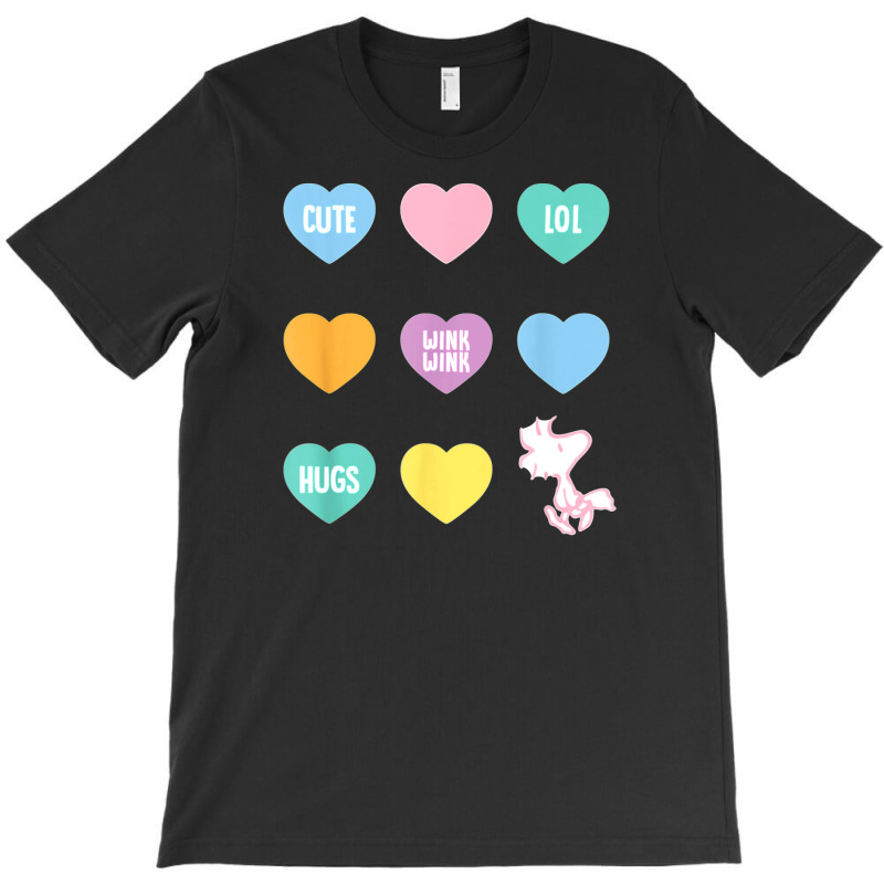 Peanuts Valentine Candy Heart T-shirt | Artistshot