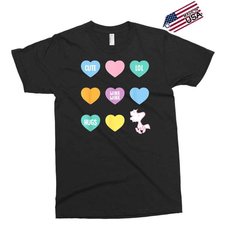 Peanuts Valentine Candy Heart Exclusive T-shirt | Artistshot