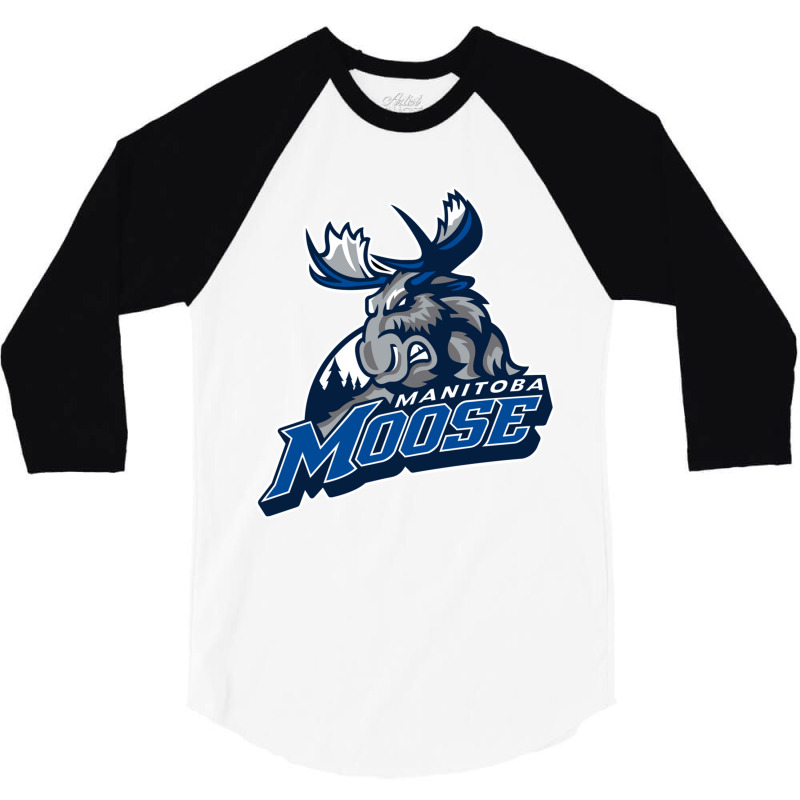 Manitoba Moose 3/4 Sleeve Shirt | Artistshot