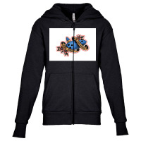 The Royal Ocarina Mask Youth Zipper Hoodie | Artistshot