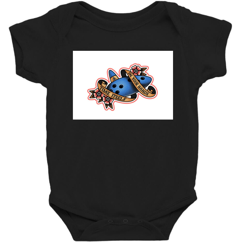 The Royal Ocarina Mask Baby Bodysuit | Artistshot