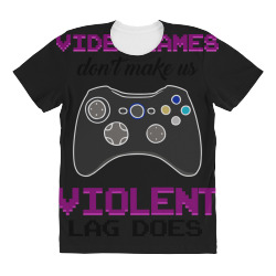humorous games gaming gamer All Over Women's T-shirt | Artistshot