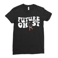 Future Ghost Funny Women's Ladies Fitted T-shirt | Artistshot