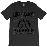 Womens Cheerleading Not All Pyramids Were Built In Egypt Cheerlead T-shirt | Artistshot