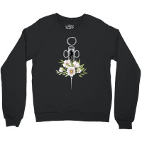 Phlebotomist Life Injection Phlebotomy Flowers Syringe For Fans Crewneck Sweatshirt | Artistshot