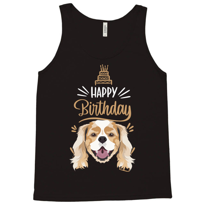 Birthday Gift Cavalier King Charles Spaniel-5epve Tank Top | Artistshot