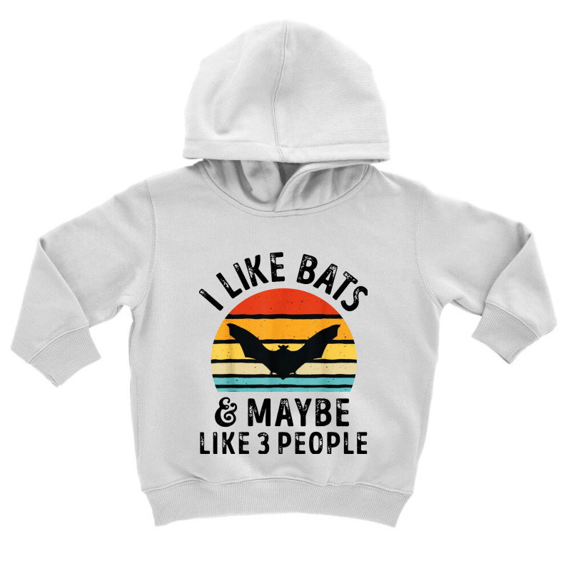 I Like Bats Toddler Hoodie by Gelica Hits | Artistshot