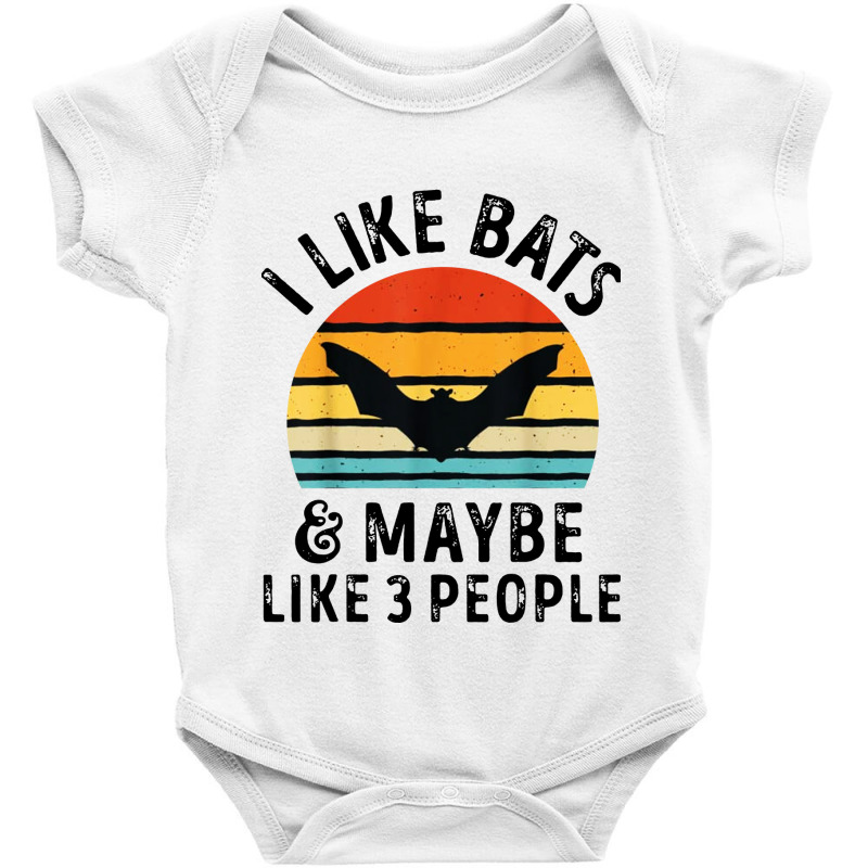 I Like Bats Baby Bodysuit by Gelica Hits | Artistshot