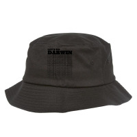 Lets Go Darwin Funny Retro Vintage Quote T-shirt Bucket Hat | Artistshot