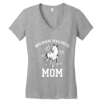 Dog Owner Belgian Malinois Mom Mothers Day Belgian Malinois Women's V-neck T-shirt | Artistshot