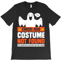 Error 404 Costume Not Found  Womens Men Halloween Ghost T-shirt | Artistshot