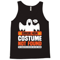 Error 404 Costume Not Found  Womens Men Halloween Ghost Tank Top | Artistshot