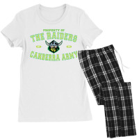 Nrl The Canberra Raiders Army Women's Pajamas Set | Artistshot