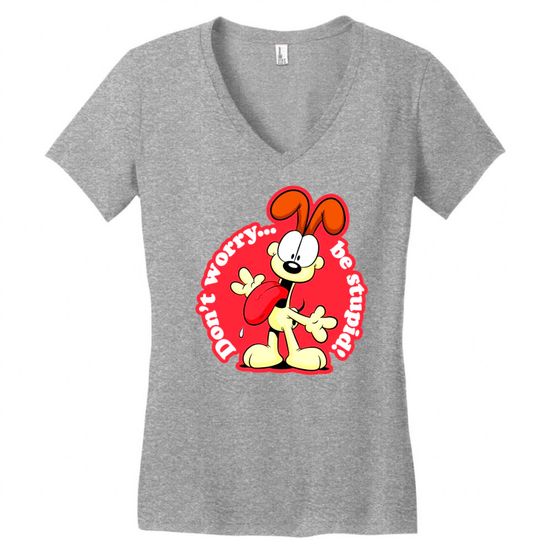 Be Stupid Women's V-neck T-shirt | Artistshot