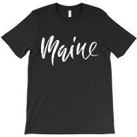 Retro Maine Heaven T-shirt | Artistshot