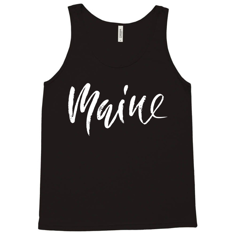 Retro Maine Heaven Tank Top | Artistshot