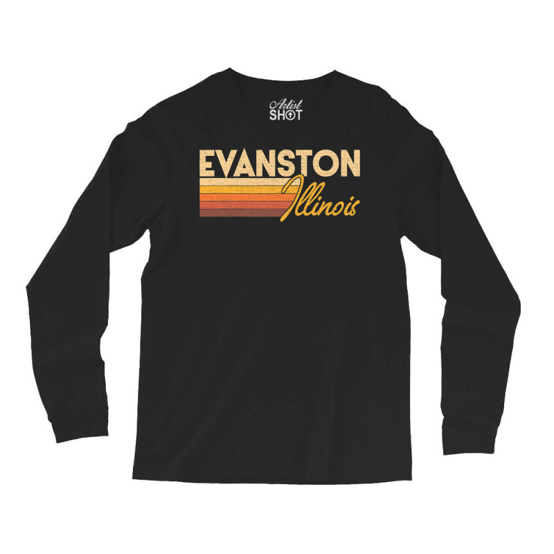 Evanston Illinois Long Sleeve Shirts by AuturoMedero | Artistshot