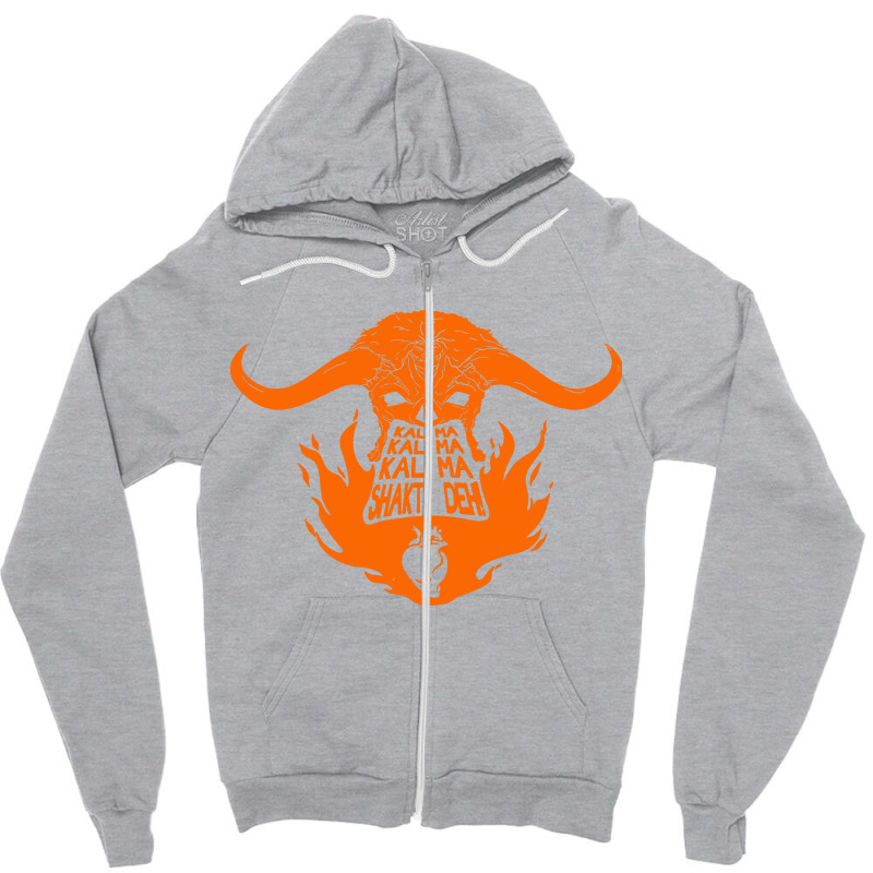 Kali Ma India Zipper Hoodie by Juice Tees | Artistshot