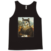 Mona Lisa Cat Tank Top | Artistshot