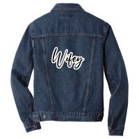 Can T Imagine Life Without Water Ski Funny Water Skiing 95586049 Men Denim Jacket | Artistshot