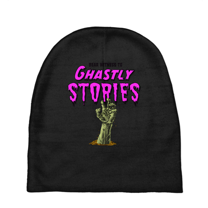 Ghastly Stories Zombie Graveyard Hand Baby Beanies by macklinsampson | Artistshot