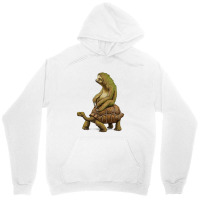 Sloth Riding Turtle Funny Unisex Hoodie | Artistshot